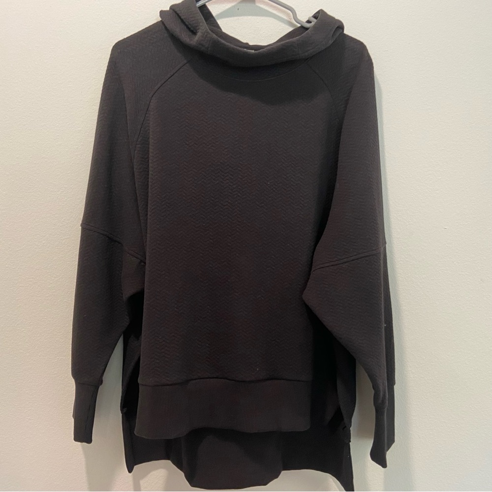 CALIA Women's Elevate Herringbone Oversized Hoodie Size S